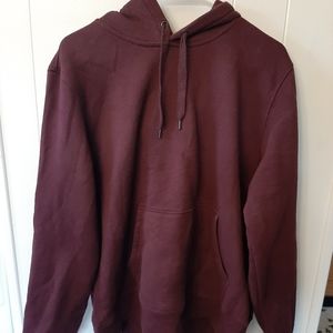 Mens red hoodie